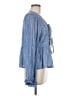 Sundress Blue Long Sleeve Blouse Size M - photo 4