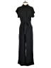 A New Day 100% Polyester Solid Black Jumpsuit Size S - photo 1