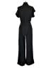 A New Day 100% Polyester Solid Black Jumpsuit Size S - photo 2
