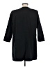 Coldwater Creek 100% Cotton Black Coat Size M - photo 2
