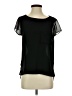 LA Made Black Short Sleeve Blouse Size S (estimated) - photo 1