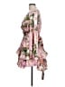 Unbranded 100% Polyester Pink Cocktail Dress Size L - photo 5