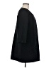 Coldwater Creek 100% Cotton Black Coat Size M - photo 4