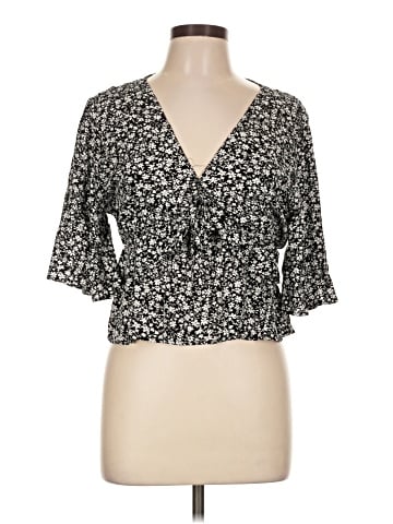 Easel Short Sleeve Blouse (view 1)