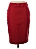 Halogen Solid Red Formal Skirt Size 4 - photo 1