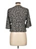 Easel 100% Rayon Black Short Sleeve Blouse Size L - photo 2