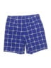 Chico's Checkered-gingham Blue Board Shorts Size Med (1) - photo 2