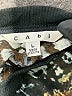 CAbi 100% Polyester Black Long Sleeve Blouse Size L - photo 7