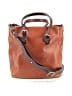 m0851 100% Leather Tan Leather Tote One size - photo 1