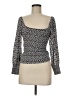 NATION LTD Gray Long Sleeve Top Size M - photo 1