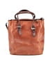 m0851 100% Leather Tan Leather Tote One size - photo 3