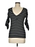 Veronica Beard Jeans Black 3/4 Sleeve Top Size M - photo 1