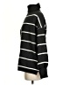 Olive and Oak Stripes Black Turtleneck Sweater Size S - photo 5