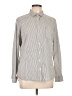 Apt. 9 Chevron-herringbone Gray Long Sleeve Button-Down Shirt Size L - photo 1
