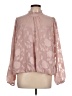 Torrid 100% Polyester Pink Long Sleeve Blouse Size Lg Plus (0) - photo 1