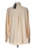 Assorted Brands 100% Polyester Color Block Tan Long Sleeve Blouse Size L - photo 2