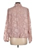 Torrid 100% Polyester Pink Long Sleeve Blouse Size Lg Plus (0) - photo 2