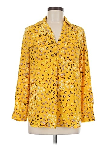 Ann Taylor Long Sleeve Blouse (view 1)