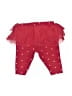 Carter's 100% Polyester Hearts Red Casual Pants Size Newborn - photo 2