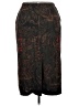 Pendleton 100% Rayon Paisley Brown Casual Skirt Size 18 - photo 2