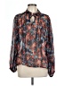 Sam Edelman 100% Polyester Blue Long Sleeve Blouse Size L - photo 1