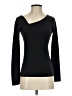 Patty Boutik Black Long Sleeve Top Size S - photo 1