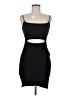 Lulus Solid Black Cocktail Dress Size M - photo 1