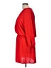 Unbranded 100% Polyester Solid Red Casual Dress Size L - photo 5