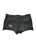 Free People Stars Black Denim Shorts Size 29 waist - photo 2