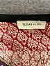 Sugar Lips 100% Rayon Red Sleeveless Button-Down Shirt Size S - photo 7