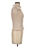 Rebecca Taylor Tan Sweater Vest Size S - photo 4