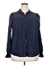 Prettygarden Blue Long Sleeve Blouse Size XXL - photo 1