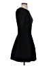 Wilfred Solid Black Cocktail Dress Size S - photo 4