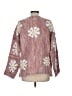Easel 100% Acrylic Floral Pink Pullover Sweater Size M - photo 2