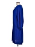 ee:some 100% Polyester Solid Blue Casual Dress Size L - photo 5
