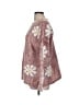 Easel 100% Acrylic Floral Pink Pullover Sweater Size M - photo 5