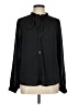 Ekouaer 100% Polyester Black Long Sleeve Blouse Size M - photo 1