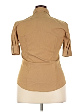 New York & Company Short Sleeve Blouse (view 2)