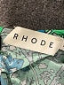 Rhode 100% Cotton Green 3/4 Sleeve Blouse Size XS - photo 7