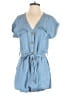 2Bella 100% Tencel Solid Blue Romper Size S - photo 1