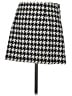 Alice + Olivia Houndstooth Black Casual Skirt Size 8 - photo 2