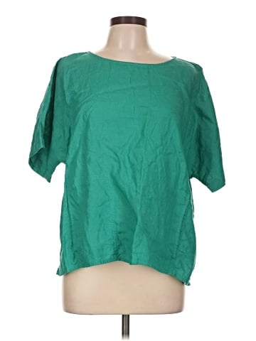 Eileen Fisher Short Sleeve Blouse (view 1)