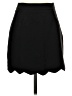 ASOS Solid Black Casual Skirt Size 4 - photo 1