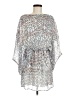 Tyche 100% Polyester Animal Print Gray Cocktail Dress Size M - photo 1