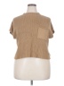 Unbranded 100% Rayon Tan Sweater Vest Size XXL - photo 1