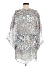 Tyche 100% Polyester Animal Print Gray Cocktail Dress Size M - photo 2
