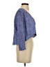 Assorted Brands 100% Silk Blue Silk Blazer Size S (estimated) - photo 4