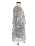 Tyche 100% Polyester Animal Print Gray Cocktail Dress Size M - photo 4