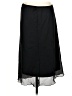 AGB 100% Polyester Solid Black Formal Skirt Size S - photo 1