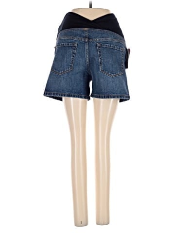 Isabel Maternity Denim Shorts (view 2)